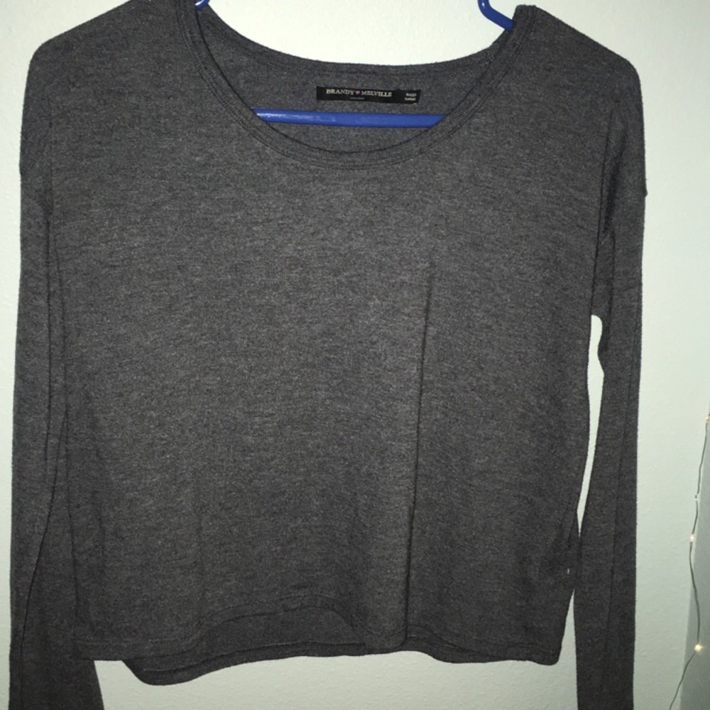 brandy melville crop top
